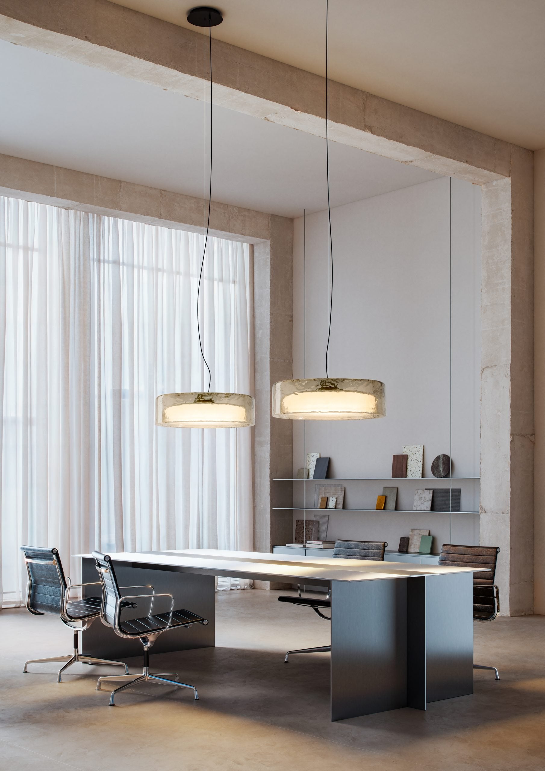 Pendelleuchte RINGO PENDANT hellgrau