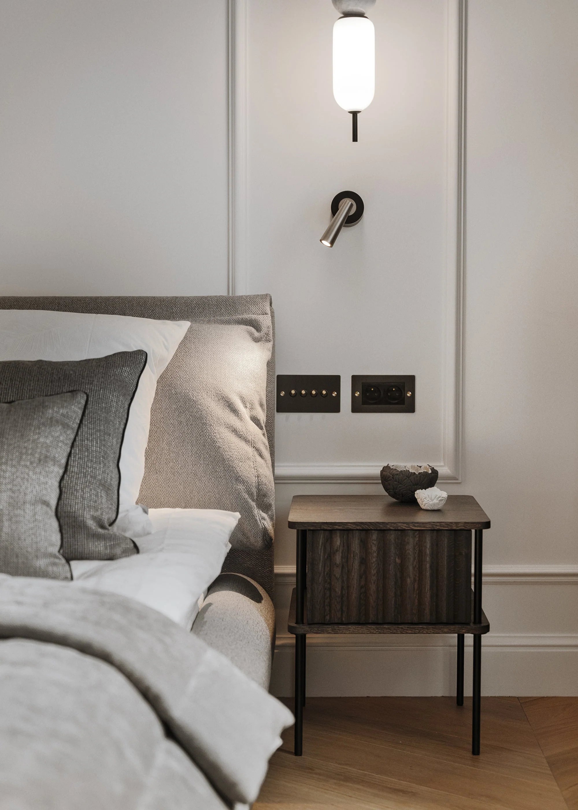 MAYA Nightstand Oak Wood