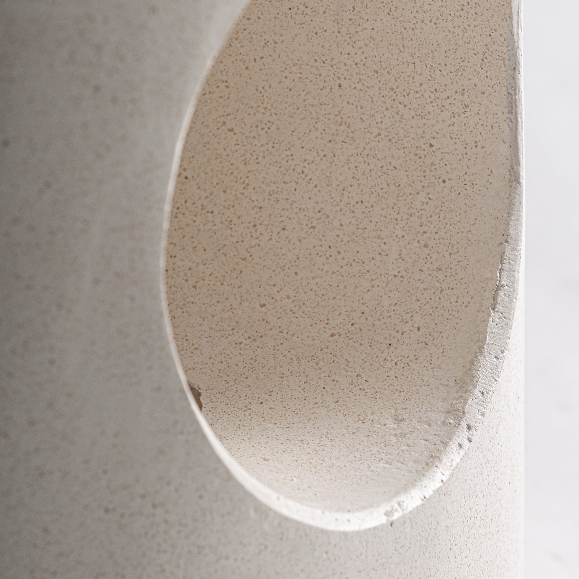 BAUM Side Table Cream Terrazzo