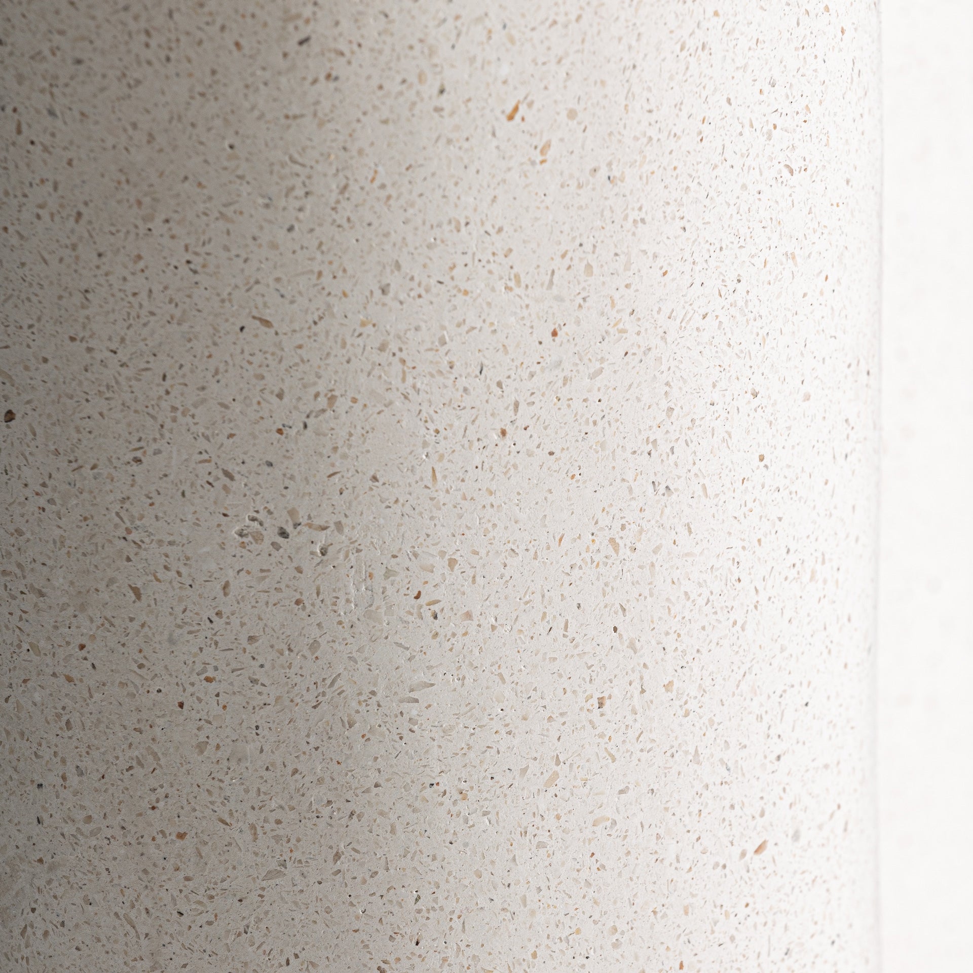 BROICH Side Table Cream Terrazzo