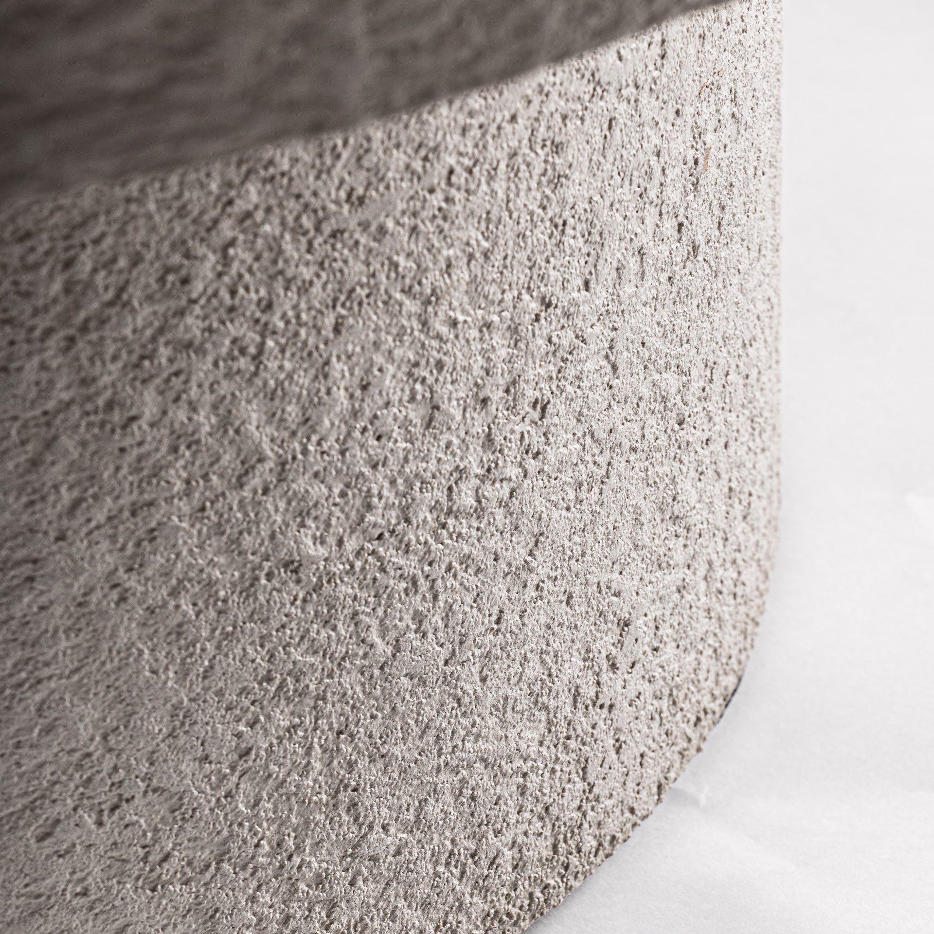 Outdoor Side Table BANFE Broken White