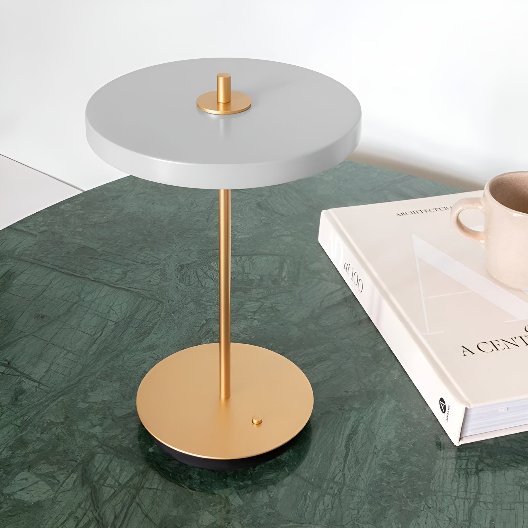 Portable lamp ASTERIA MOVE light gray