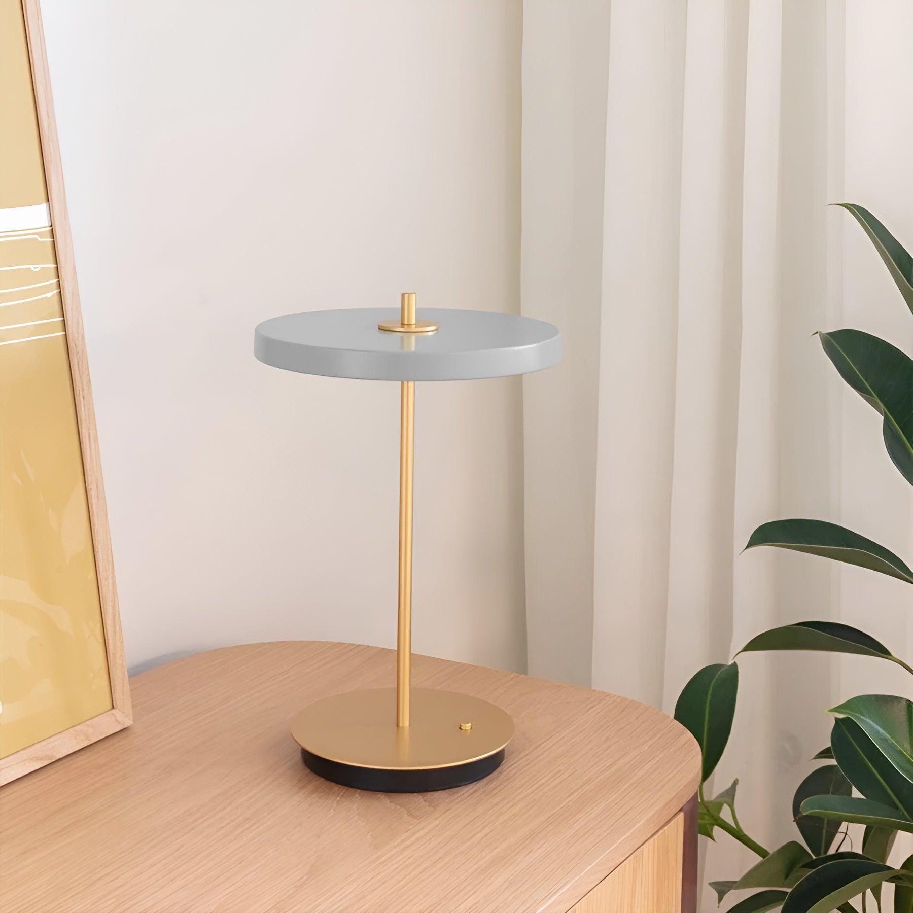 Portable lamp ASTERIA MOVE light gray