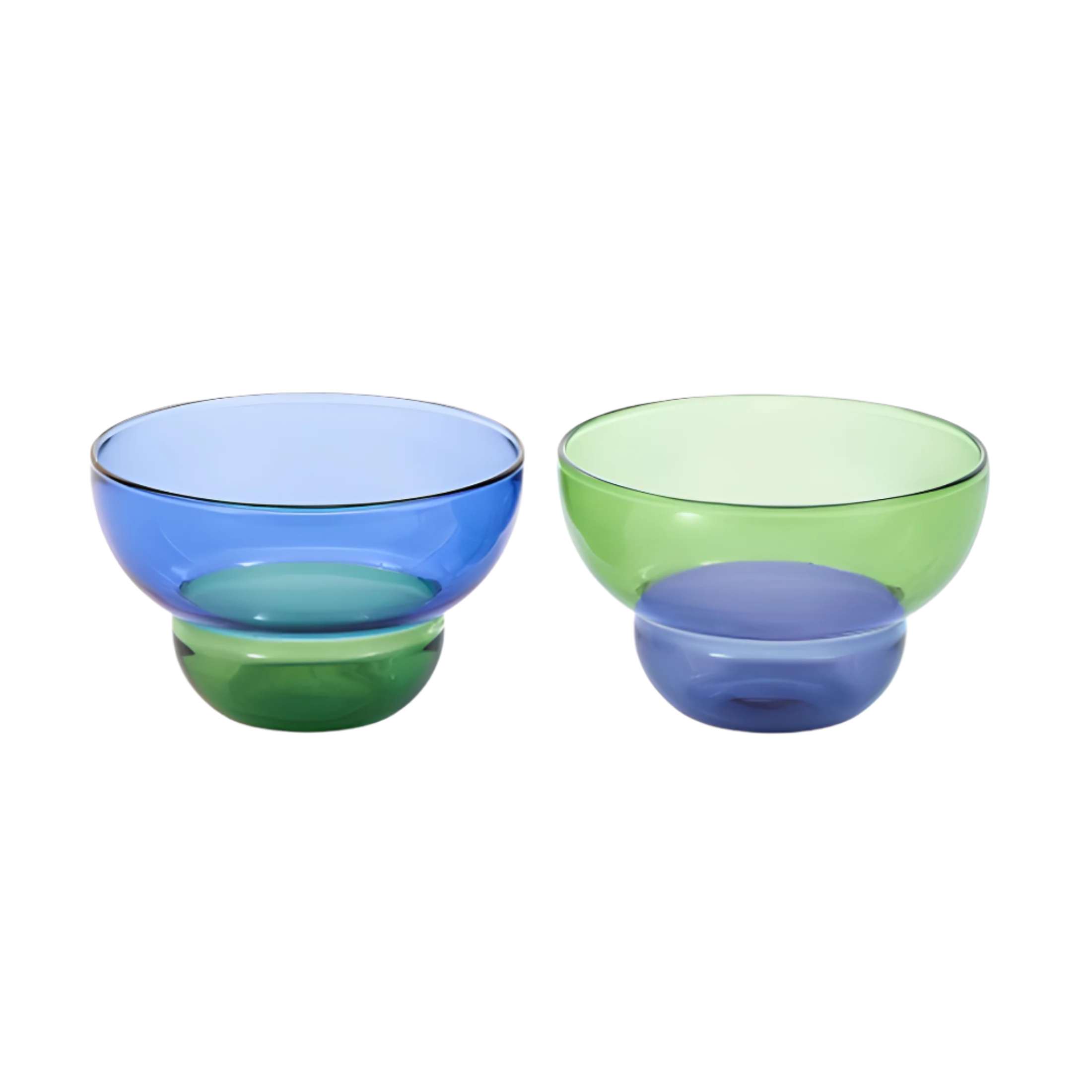 Set von Tassen MIZU KIRI blau-grün