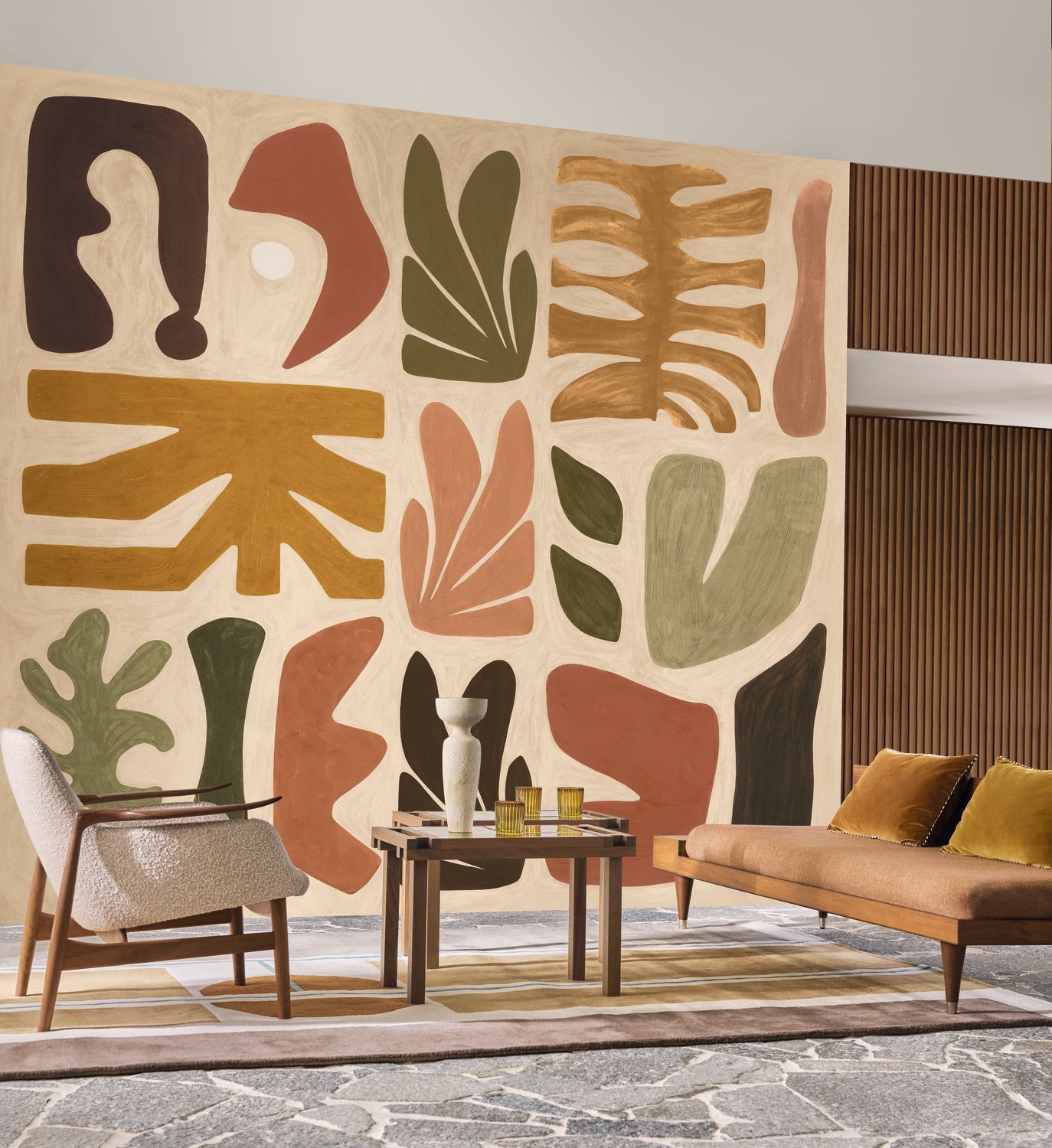 Mural JORGE beige