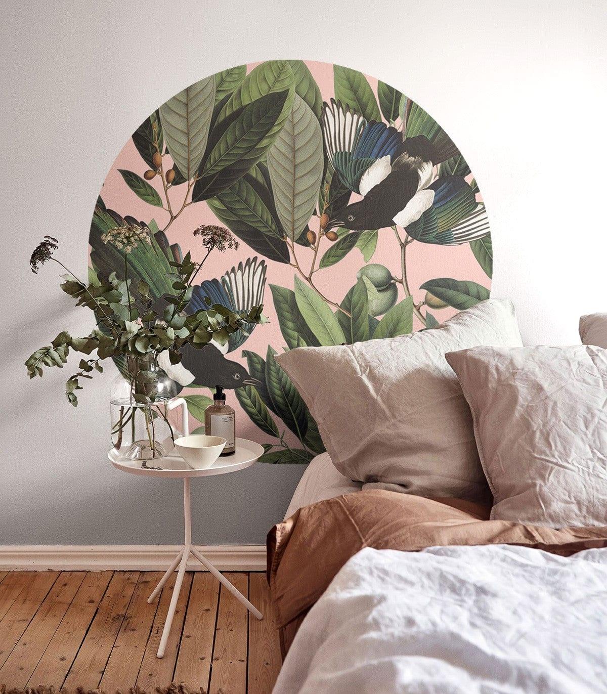 Mural DOTS MAGPIE PINK Wallcolors    Eye on Design