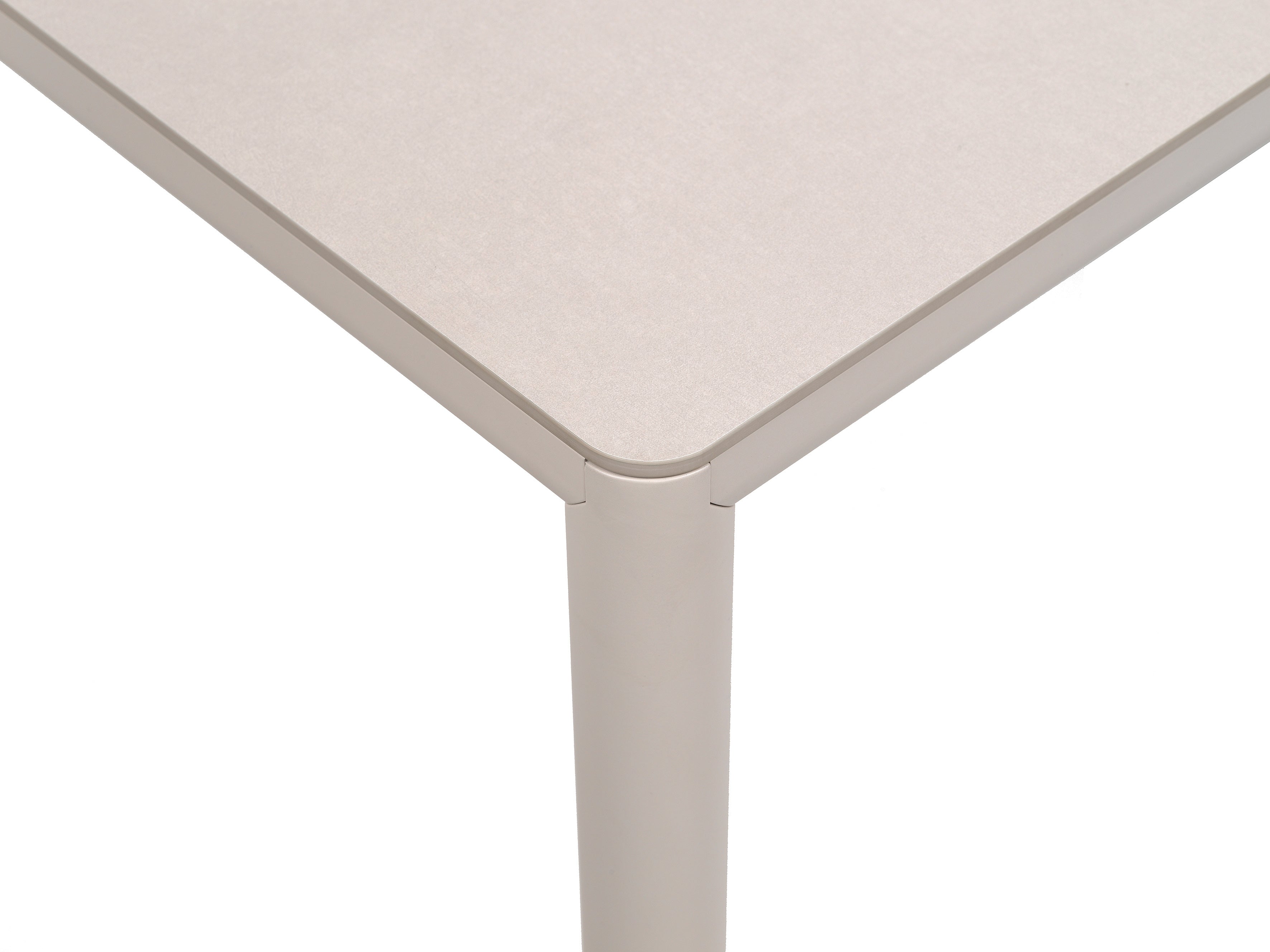 PIAVE HIGH Square Outdoor Table in Beige