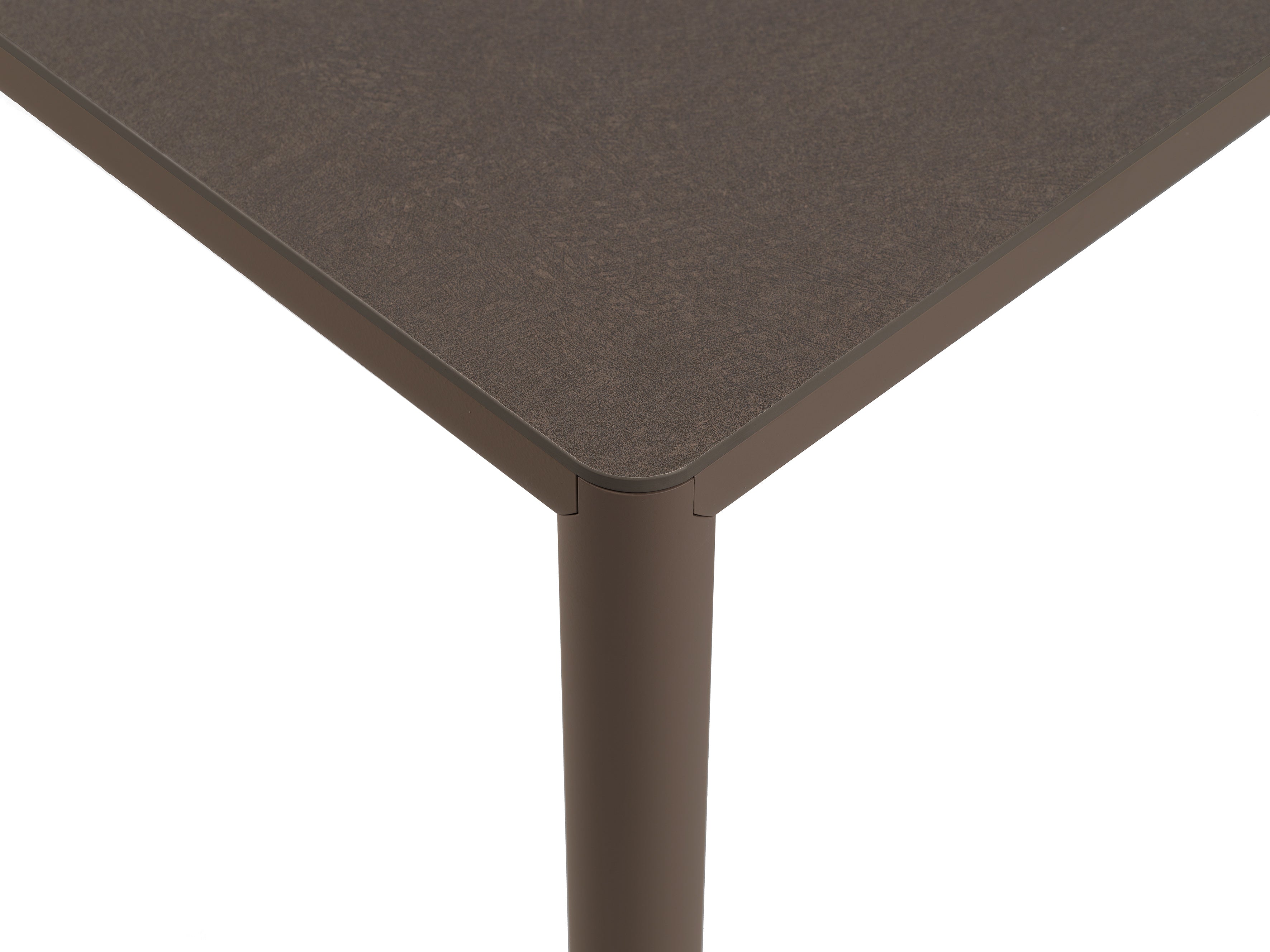 PIAVE Brown Square Outdoor Table