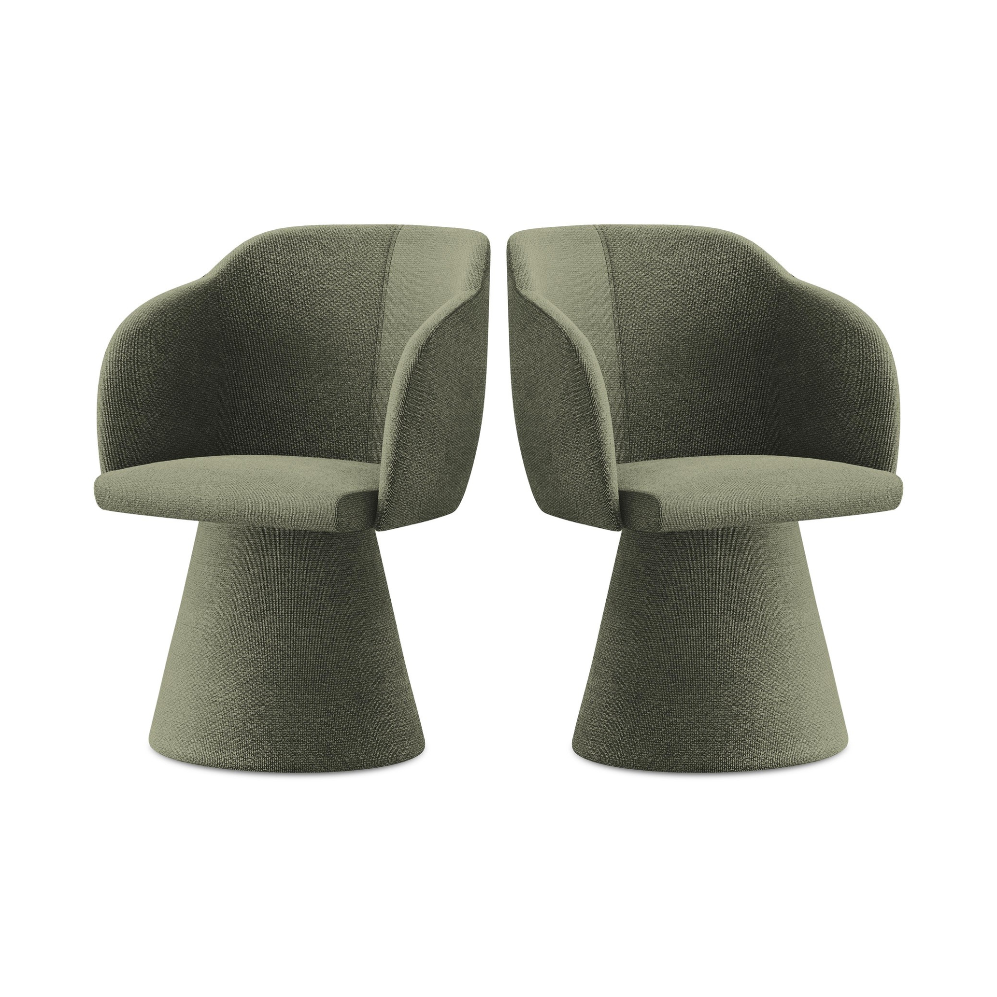 KANOA Chair in Olive Boucle