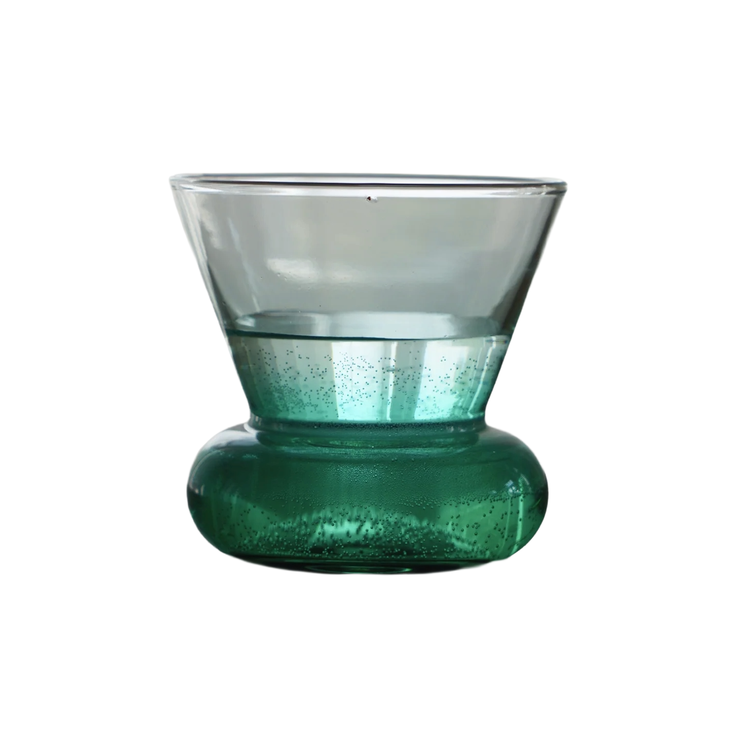 ORIO Glass Green Blown Glass Cup