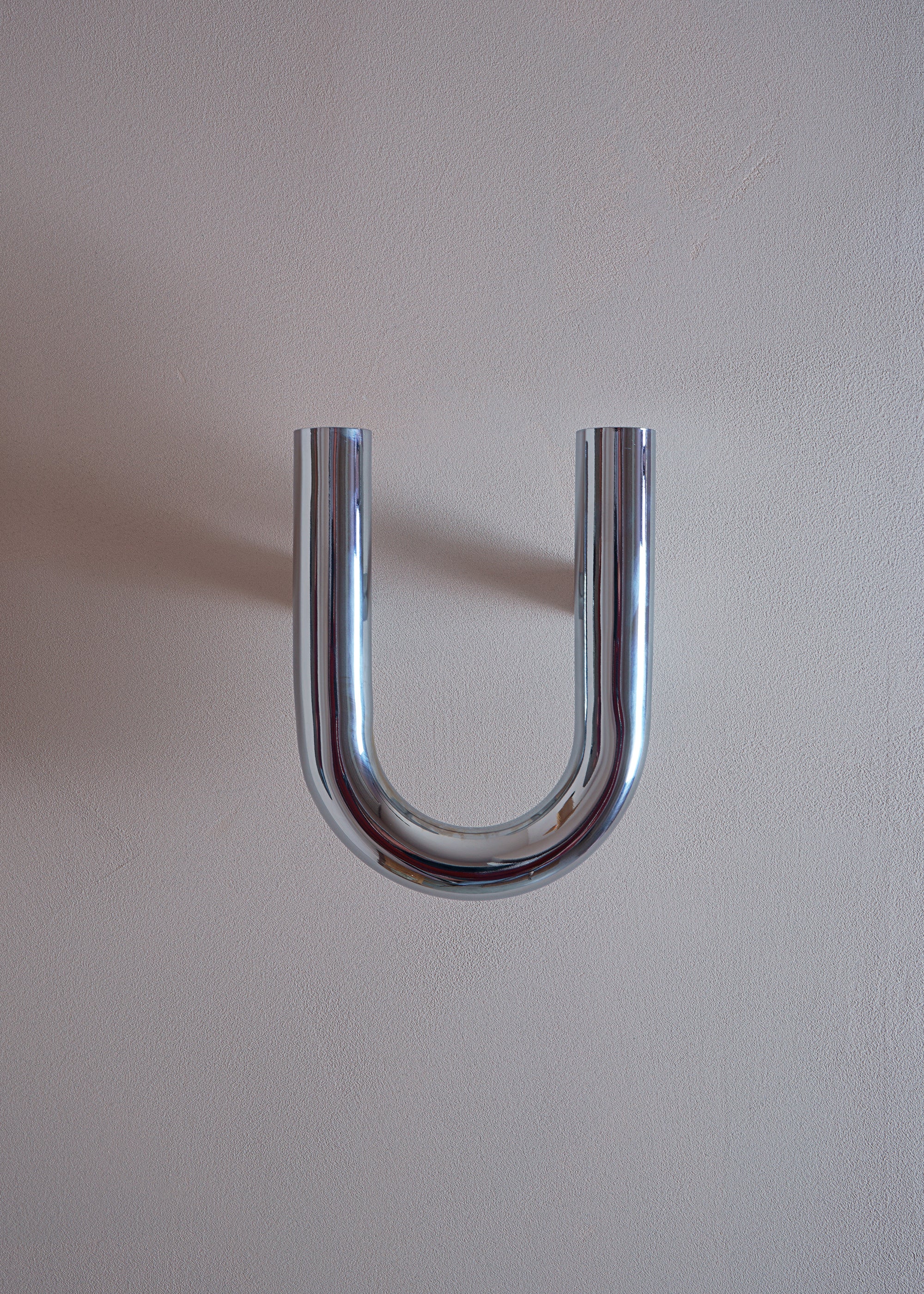 Wandgarderobe UNE verchromt