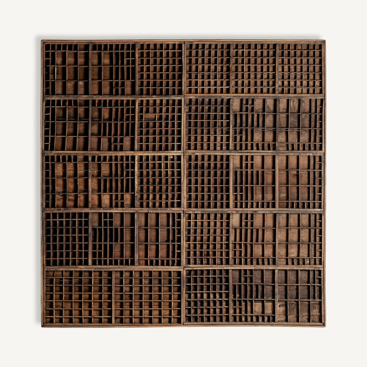 Wall decoration KASHERE recycled wood