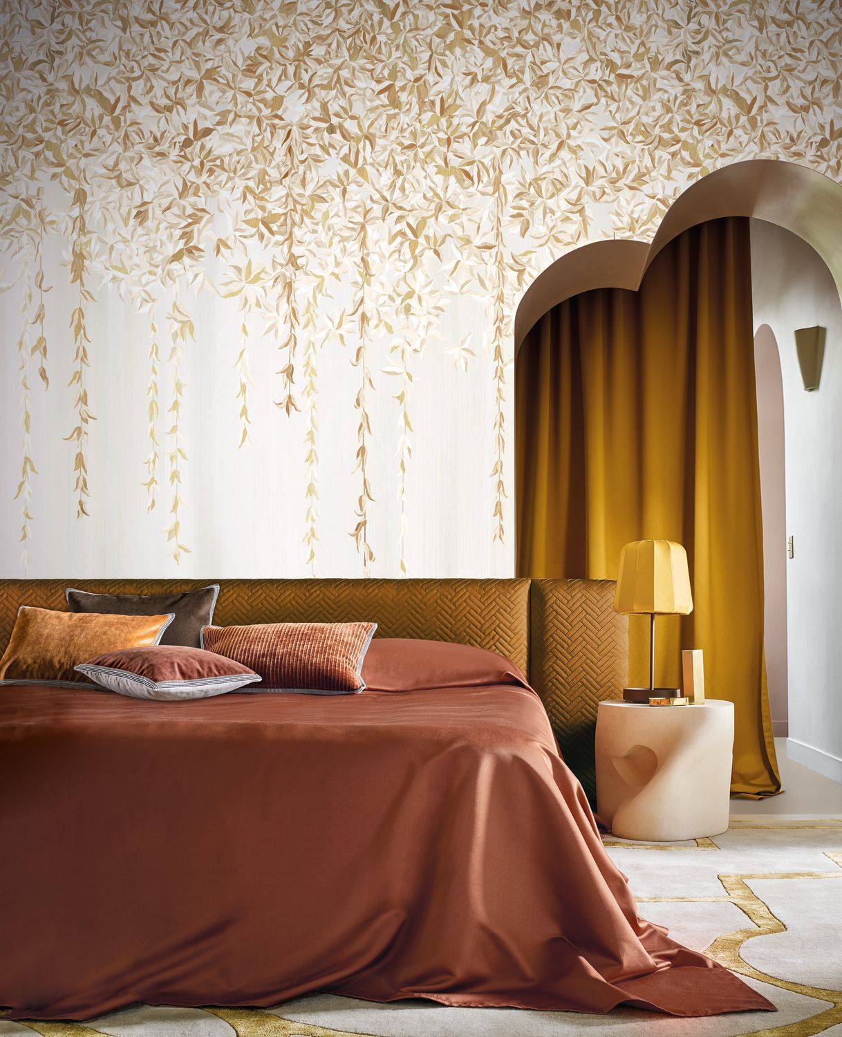 HEDERA Beige Mural