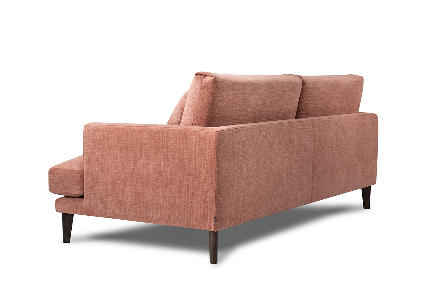 PARADISE upholstered sofa with an oak base