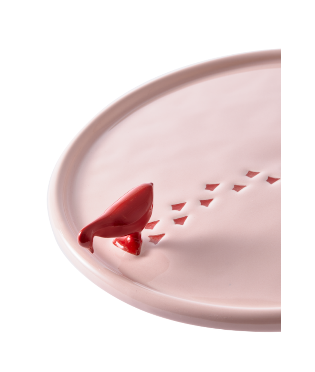 Patera WALKING DUCK light pink