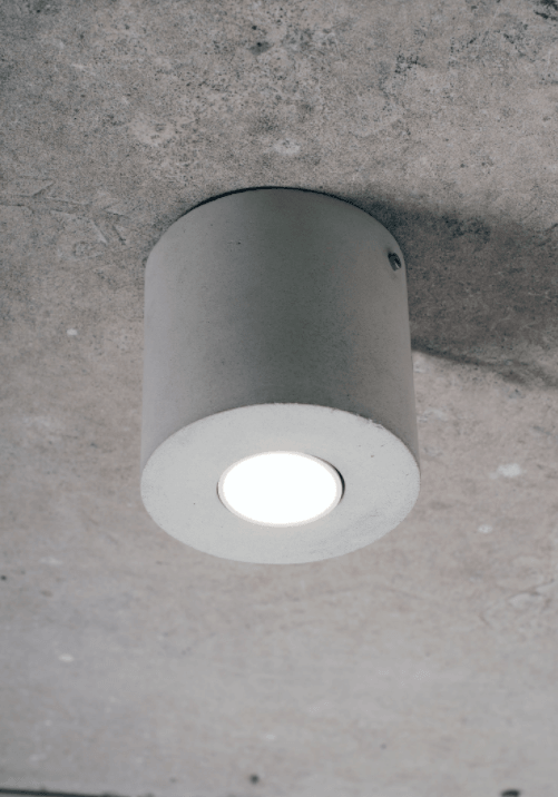 Plafon PUNTA betonowy Loftlight    Eye on Design