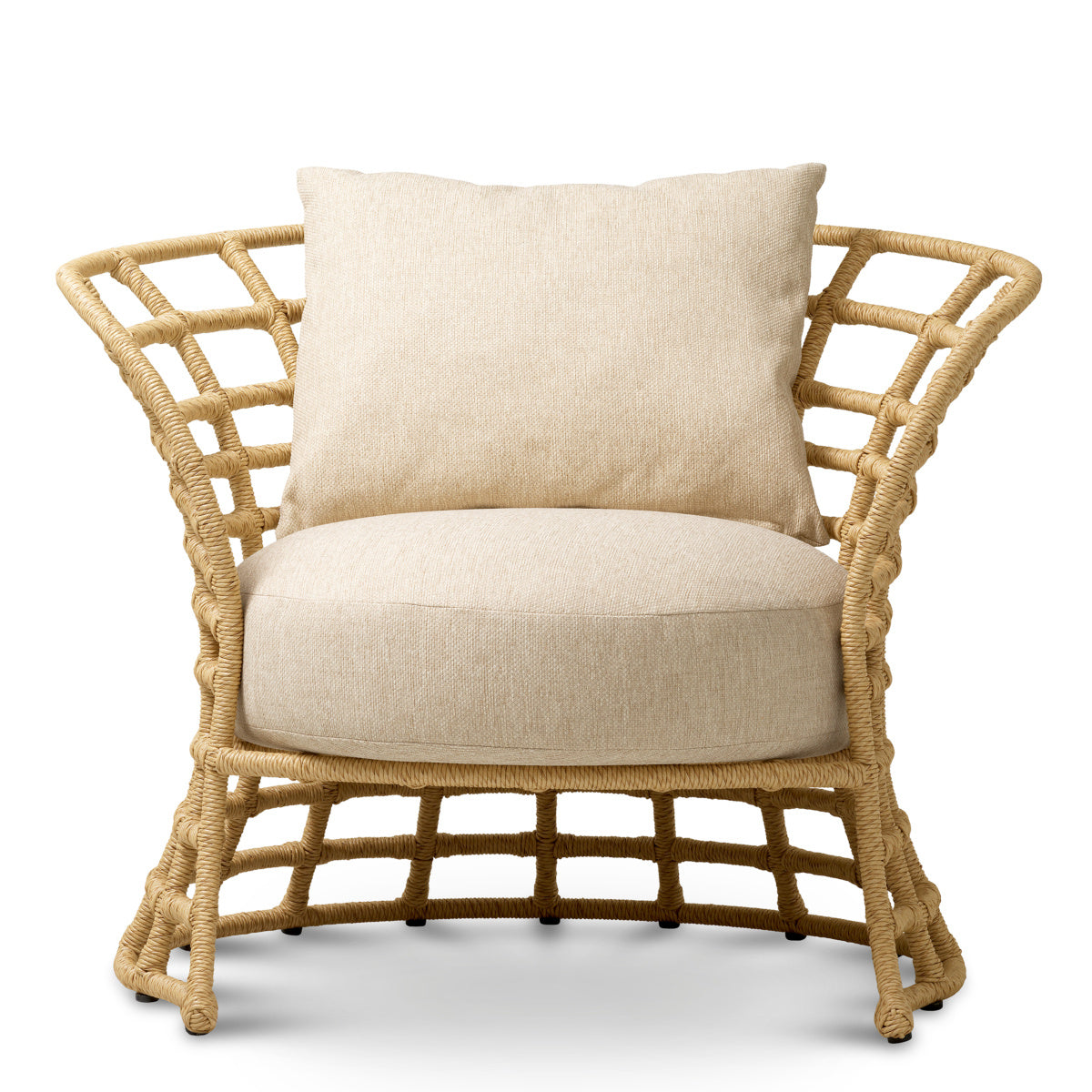 PAXTON Outdoor Armchair in Synthetic Rattan