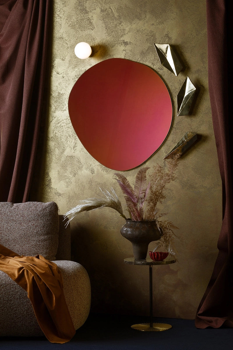 Wandleuchte ASTRA gold mit Weiß