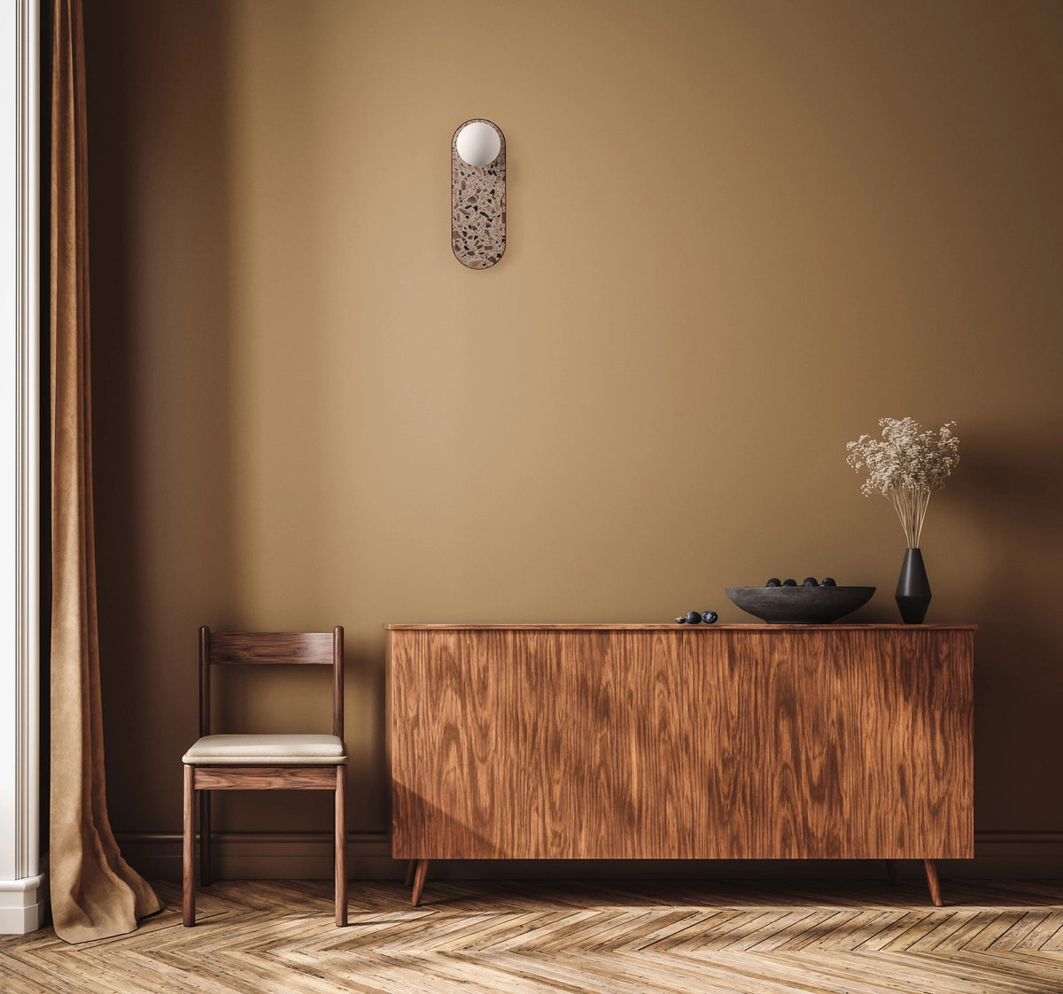 Oval Wall Lamp LEGRA Brick