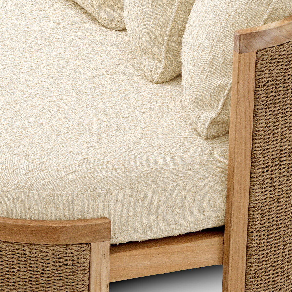 MARRENZO Beige Garden Armchair