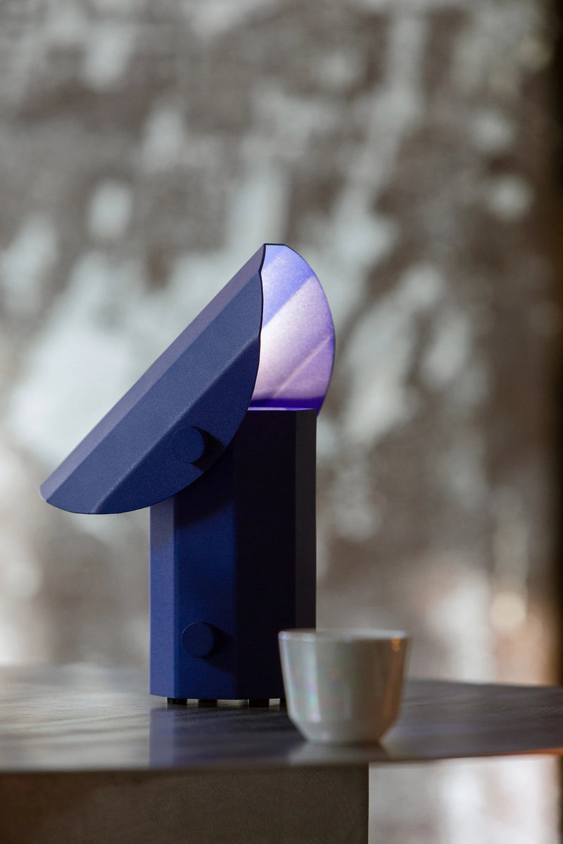 Tragbare Lampe APOLIN kobaltblau
