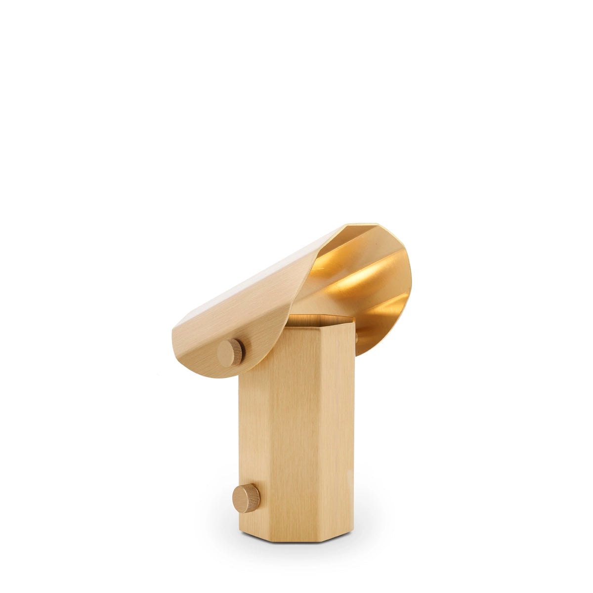 Portable lamp APOLIN brushed brass