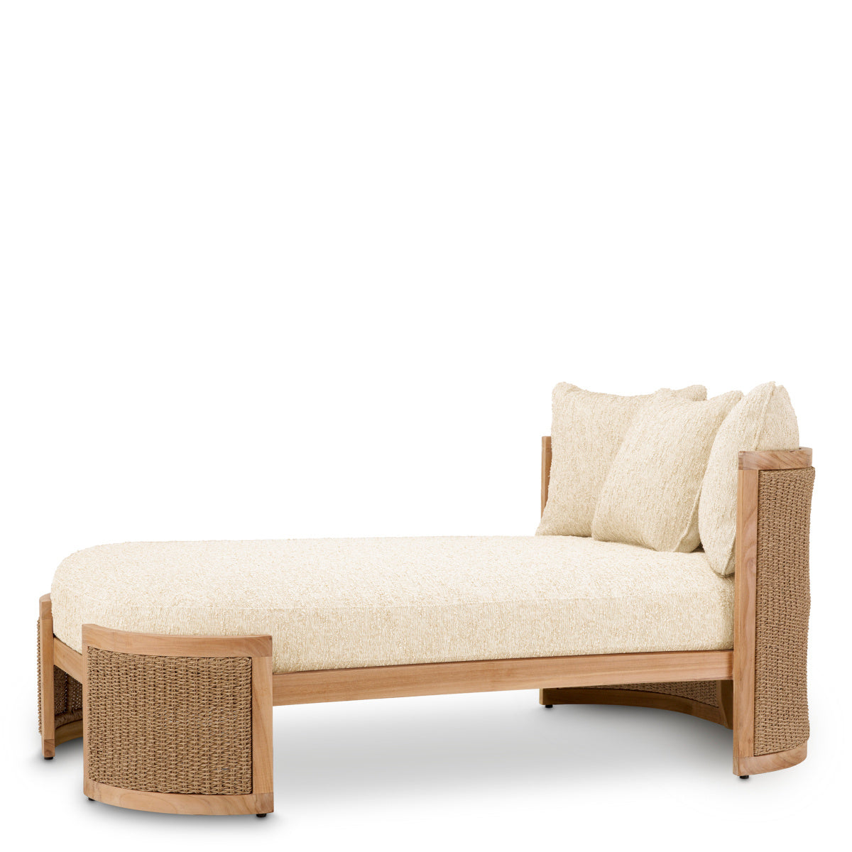 MARRENZO Beige Garden Lounger