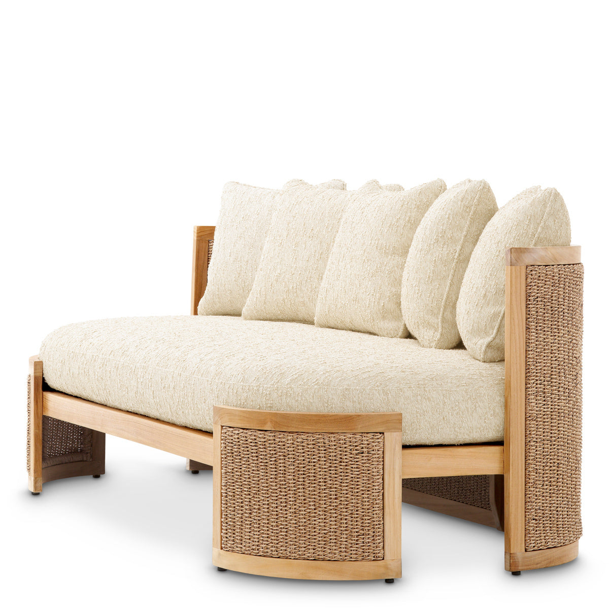 MARRENZO Beige Garden Sofa
