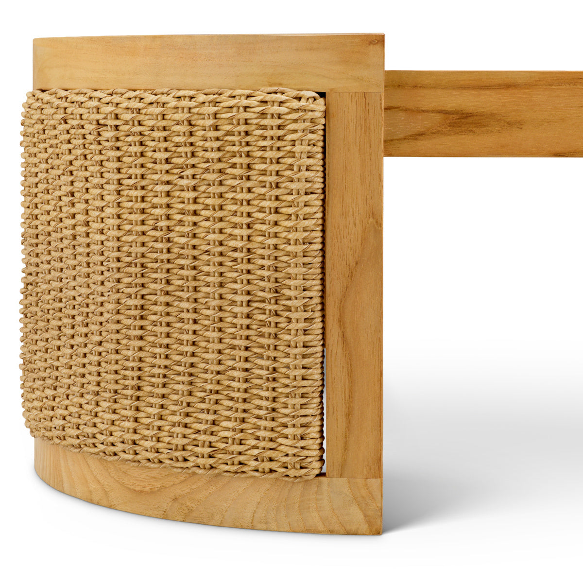 MARRENZO Teak Wood Outdoor Coffee Table