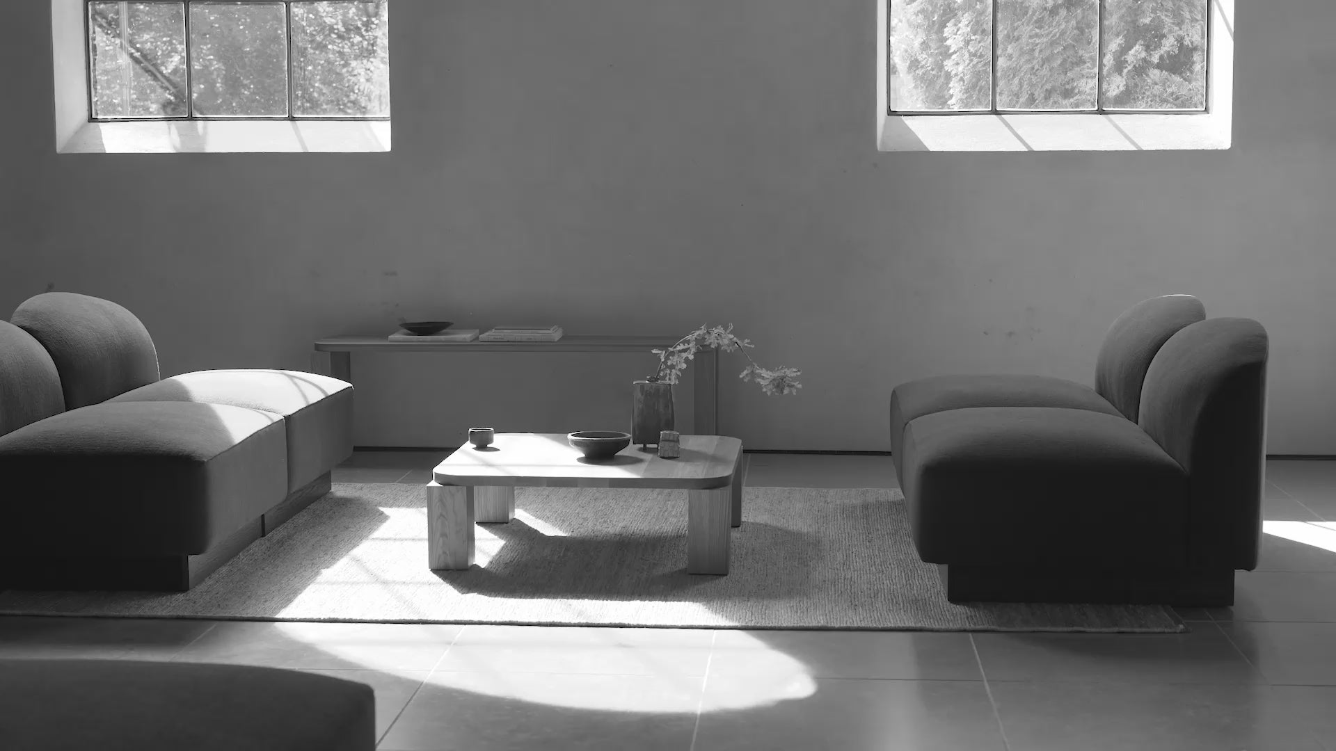 Right-facing modular corner sofa SHORE customizable