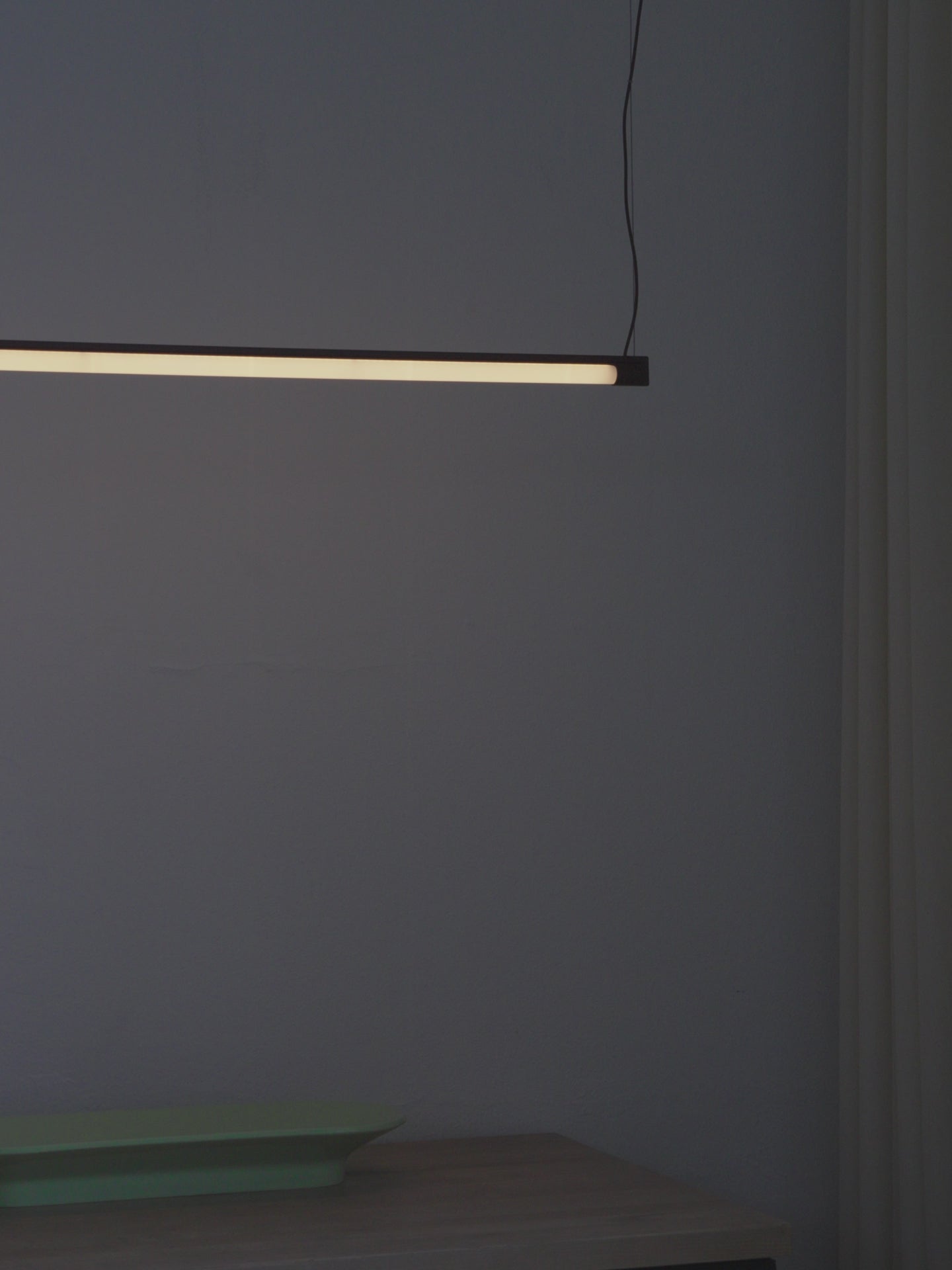 Hanging lamp FINE black