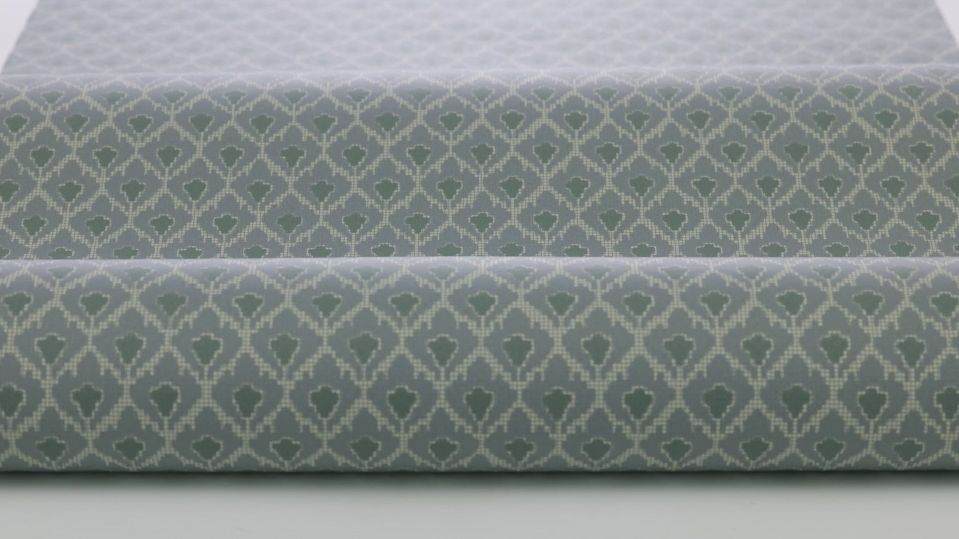 Vlies-Tapete mit geometrischem Muster SVEA blau