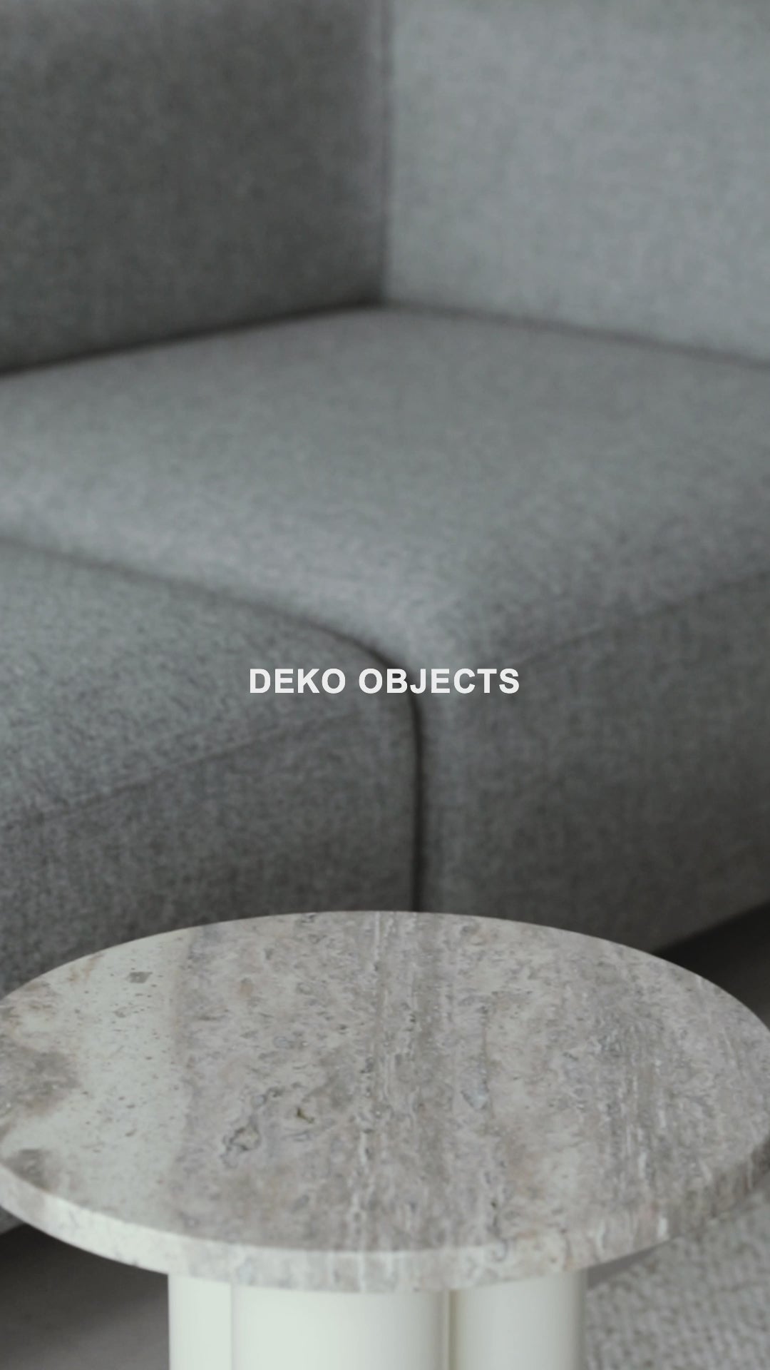 Vase DEKO OBJECT braun