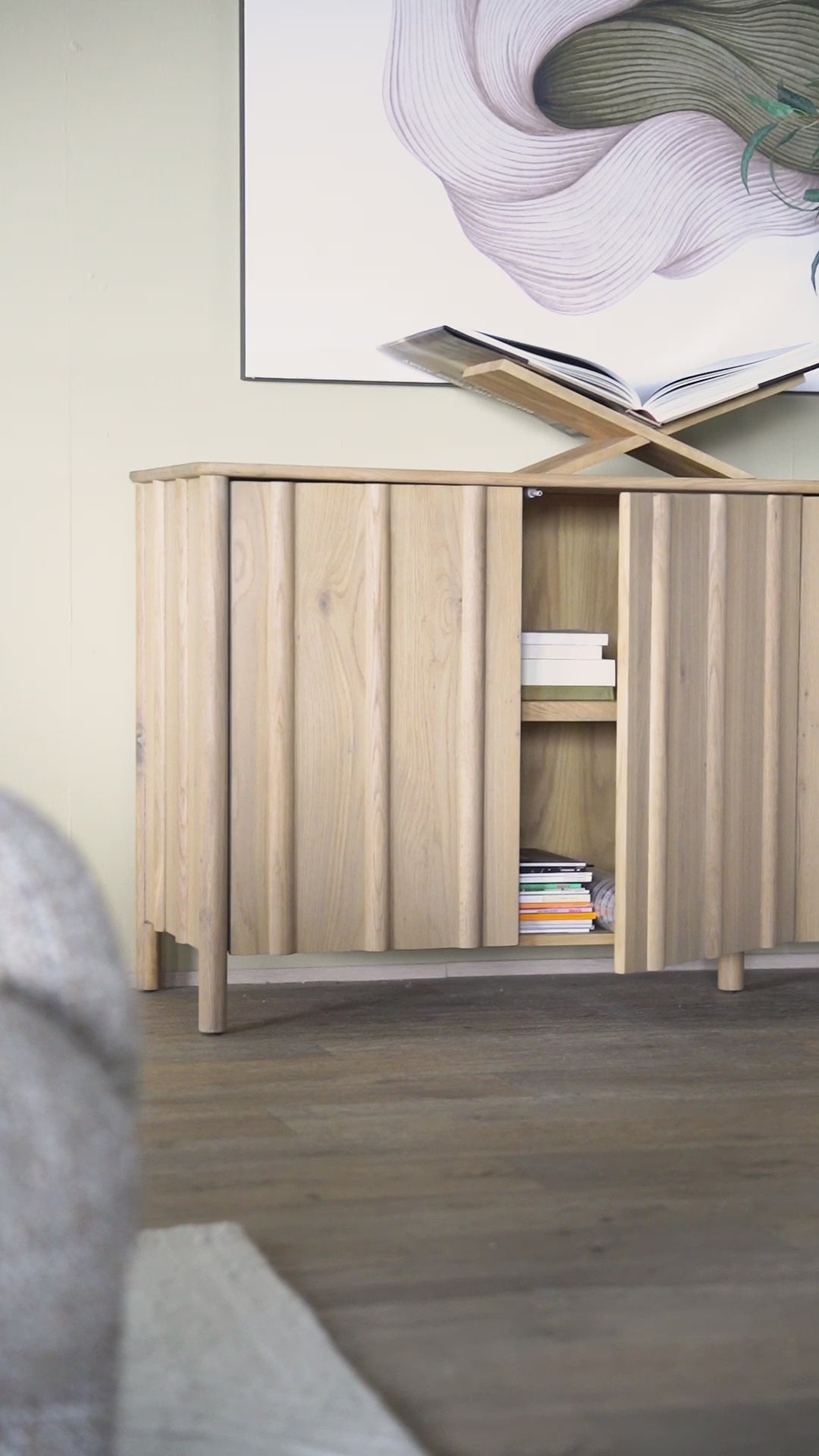 JAKE Oak Wood Chest of Drawers