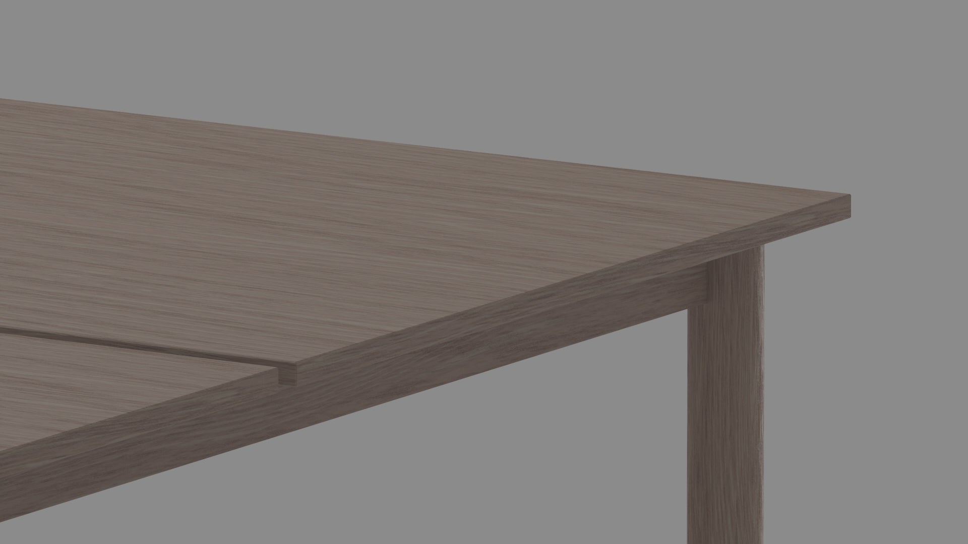 LINEAR SYSTEM HIGH Office Desk - Configuration 1, Oak Veneer