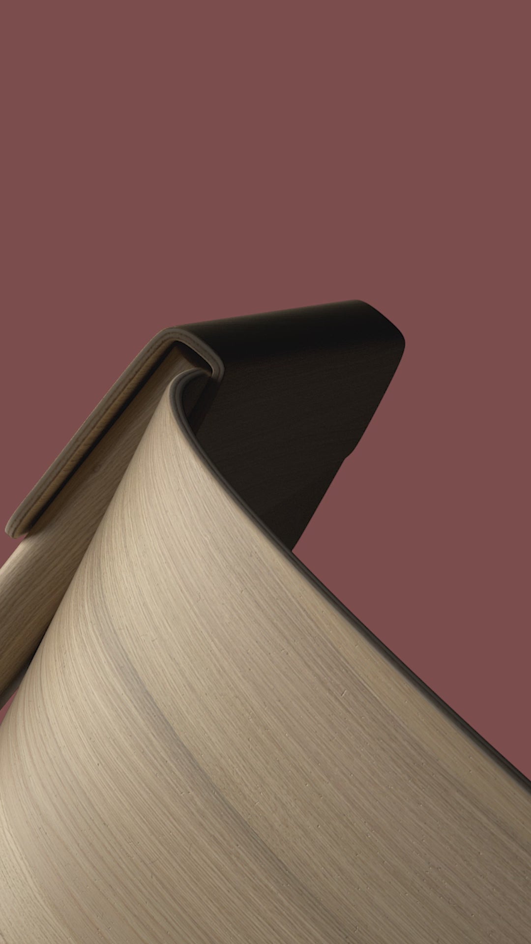 COVER Armchair with Oak Base - Customizable