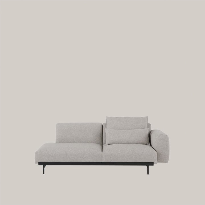 2-Seater Open Left-Arm Sofa IN SITU Upholstered
