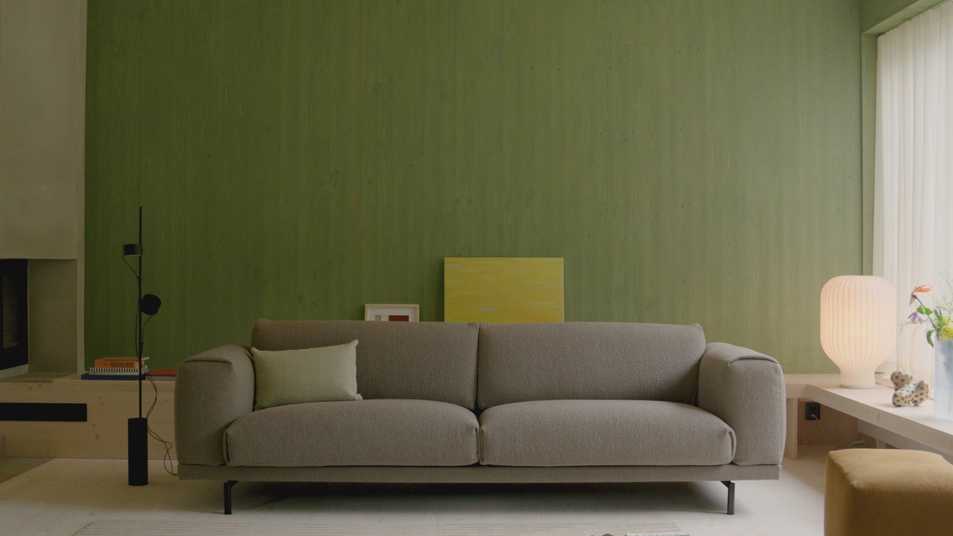 Upholstered 3-Seater Sofa REST