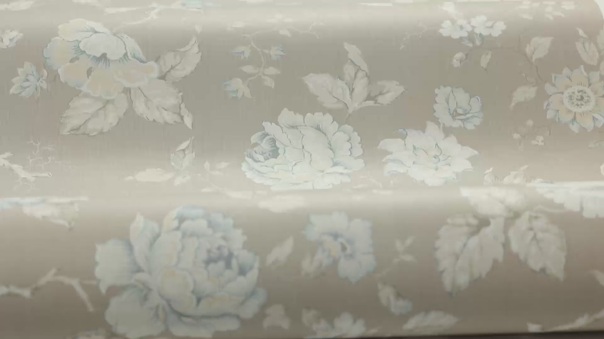 ROSENTRAD Light Brown Floral Pattern Wallpaper