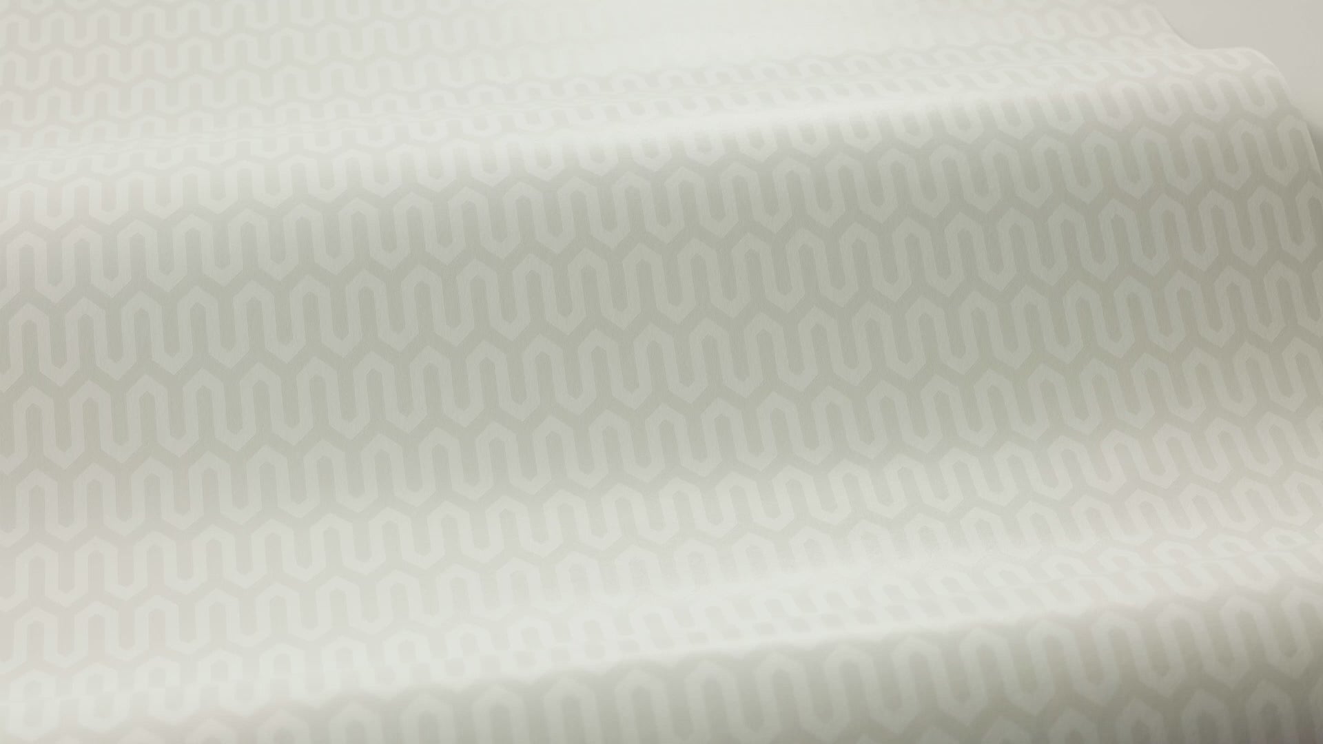 Non-woven paper wallpaper with geometric pattern YPSILON broken white