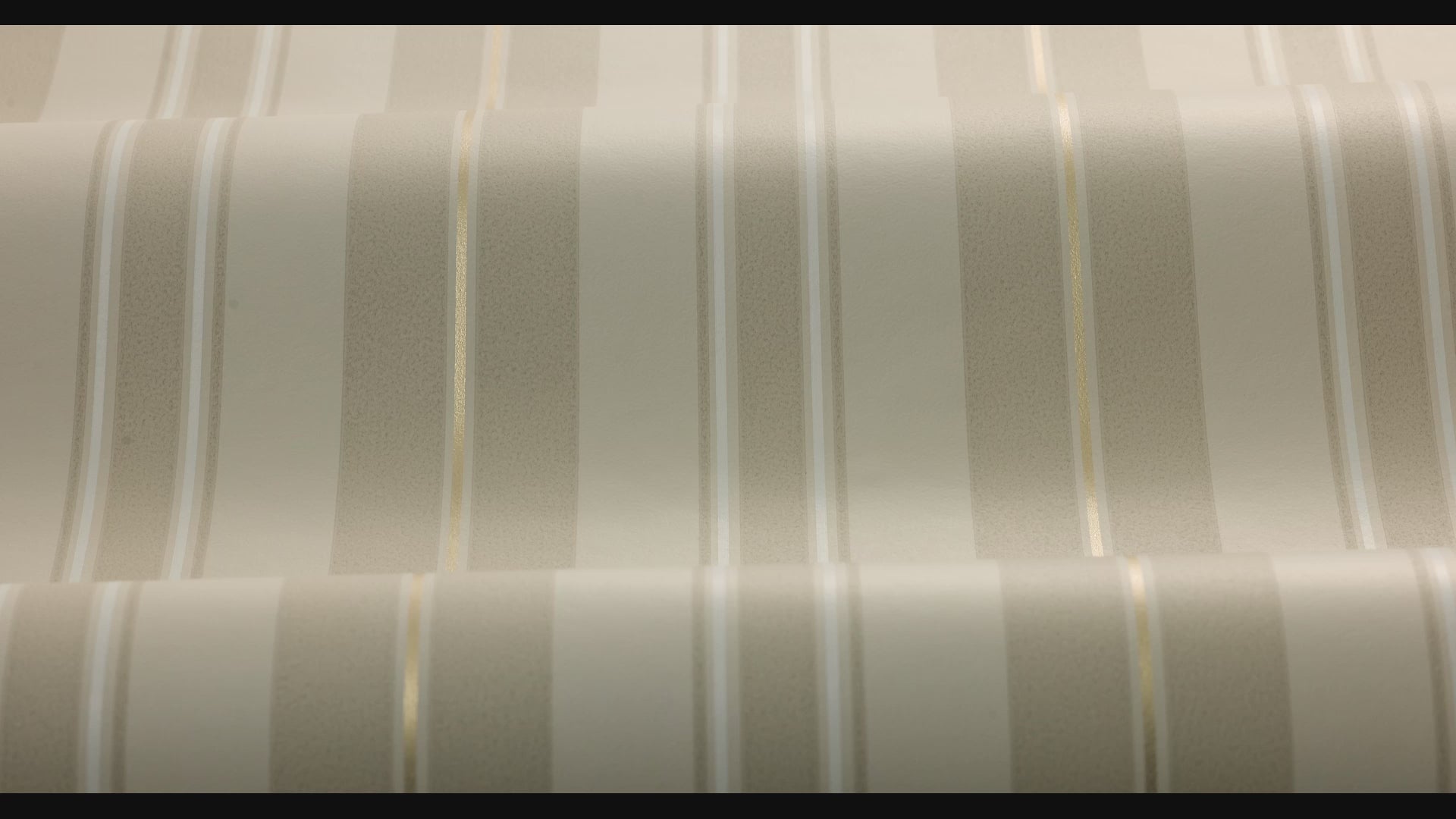 GUSTAF Light Brown Striped Wallpaper