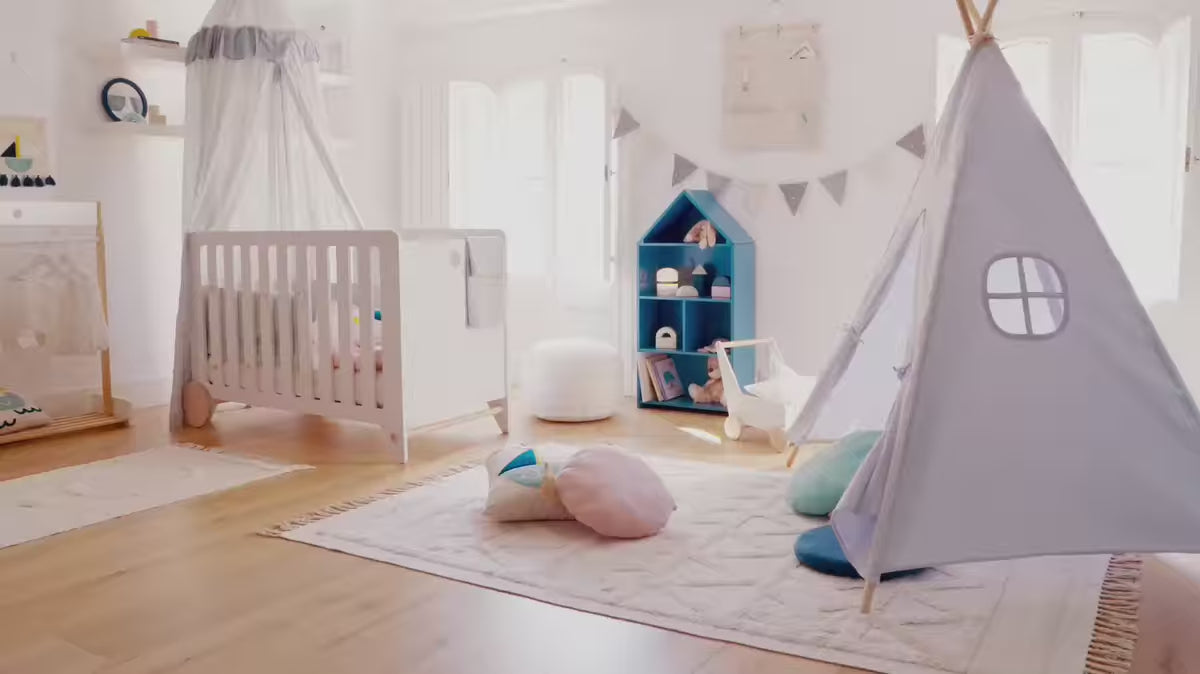 Moses Basket LEONELA light ash wood