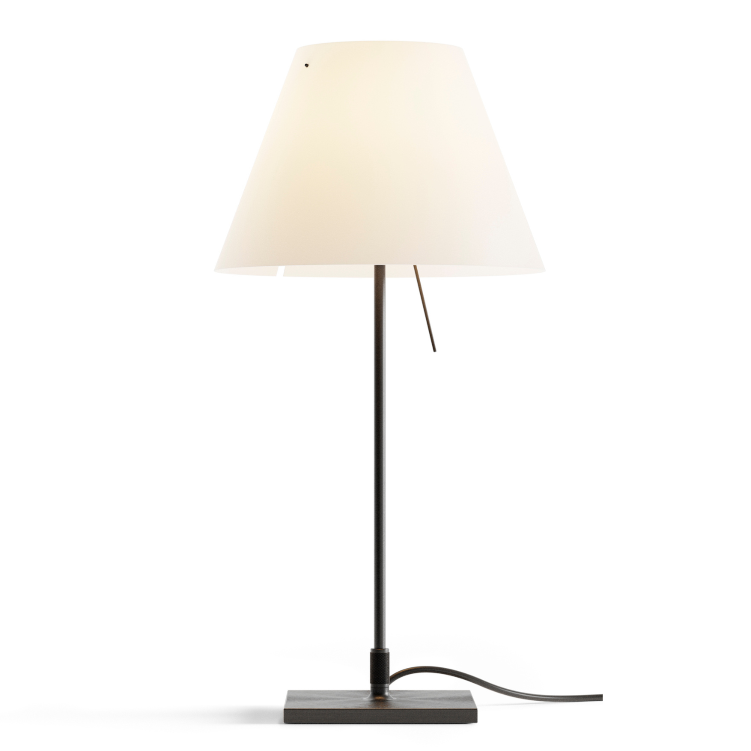 Costanzina table lamp white lampshade