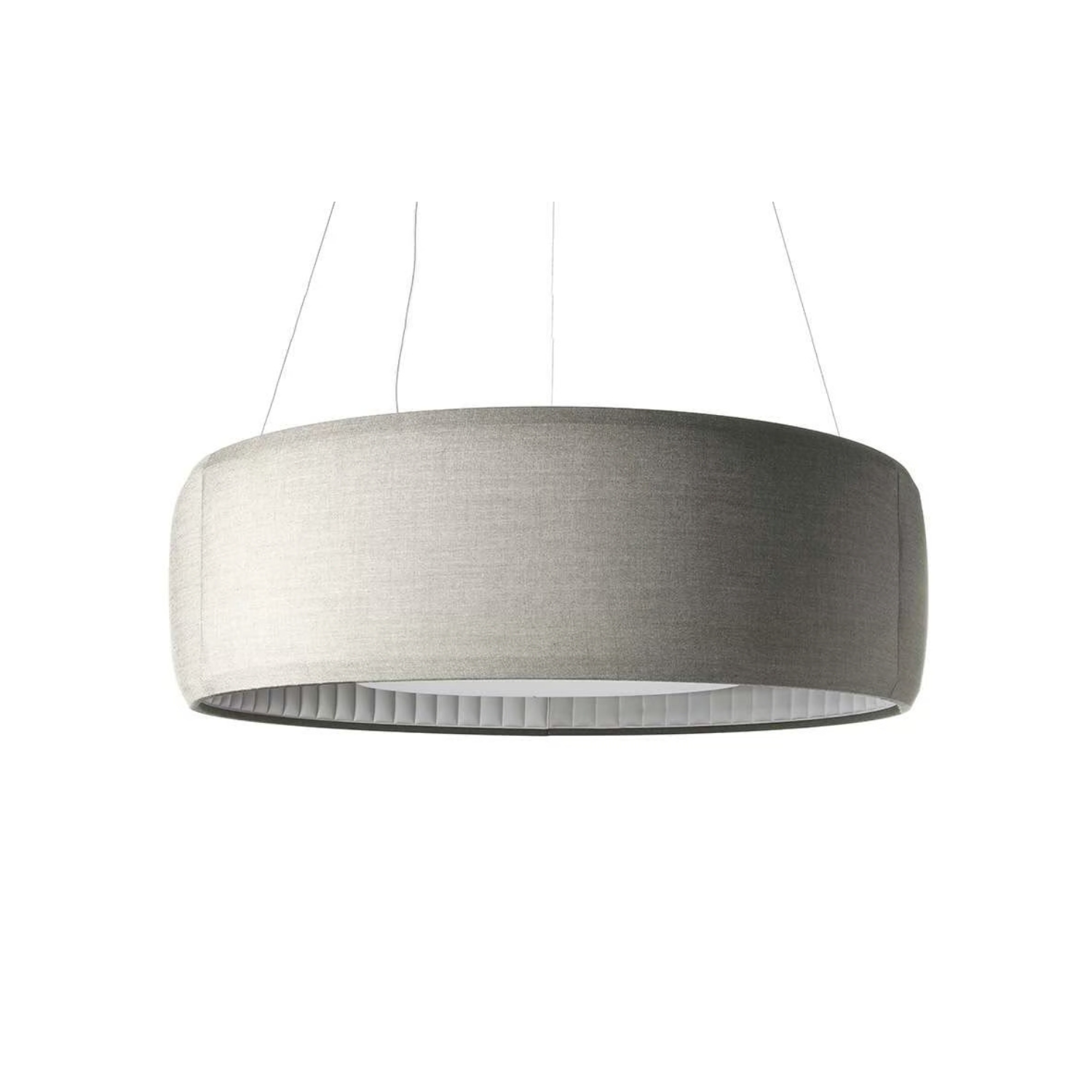 Silenzio light gray hanging lamp