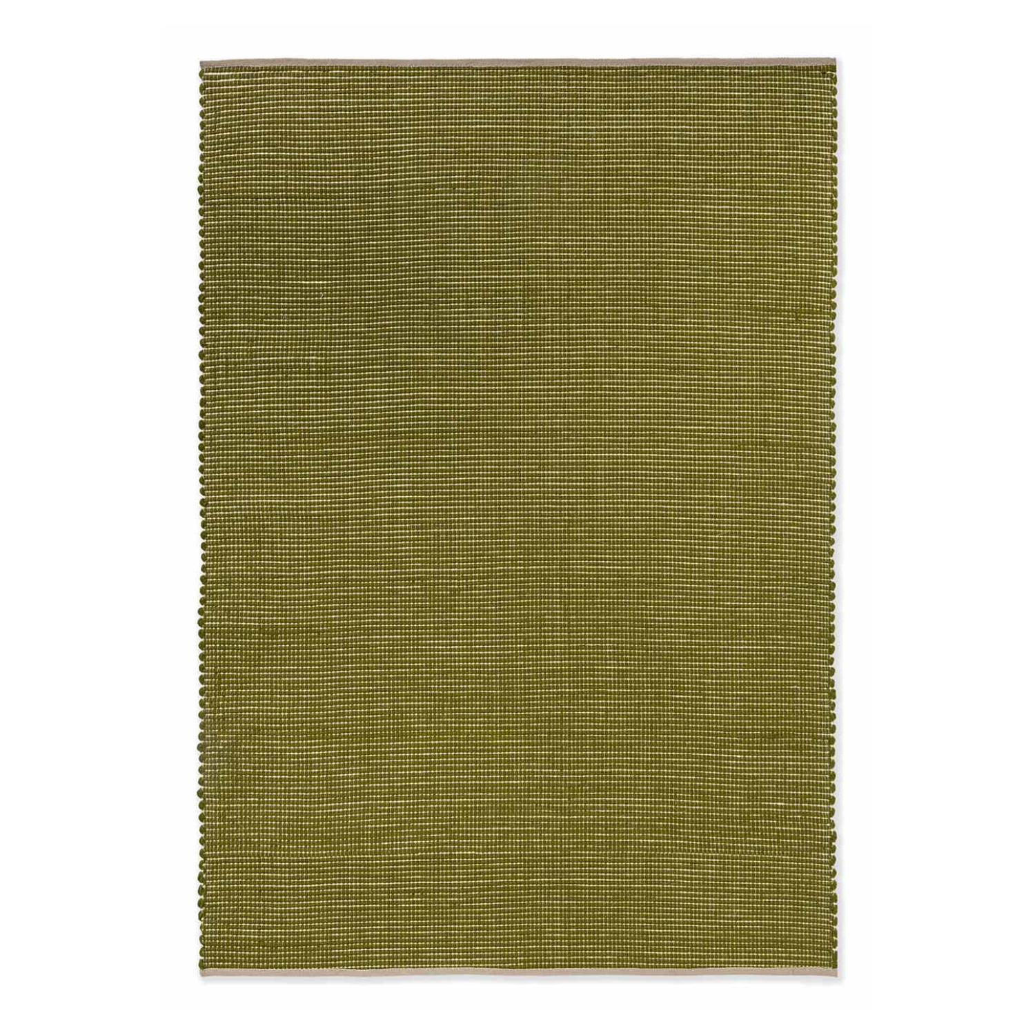 Frame olive rug