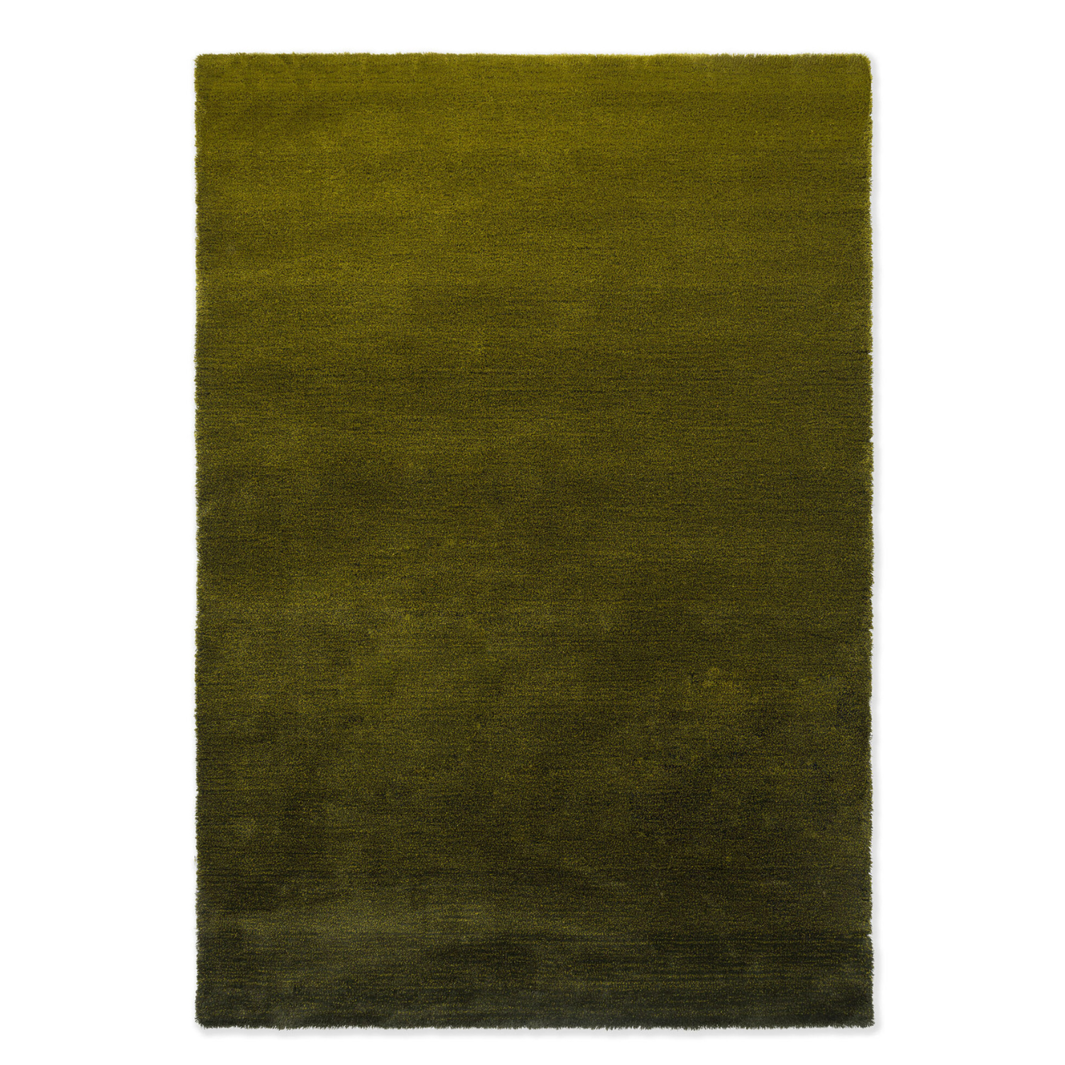 Shade low green rug