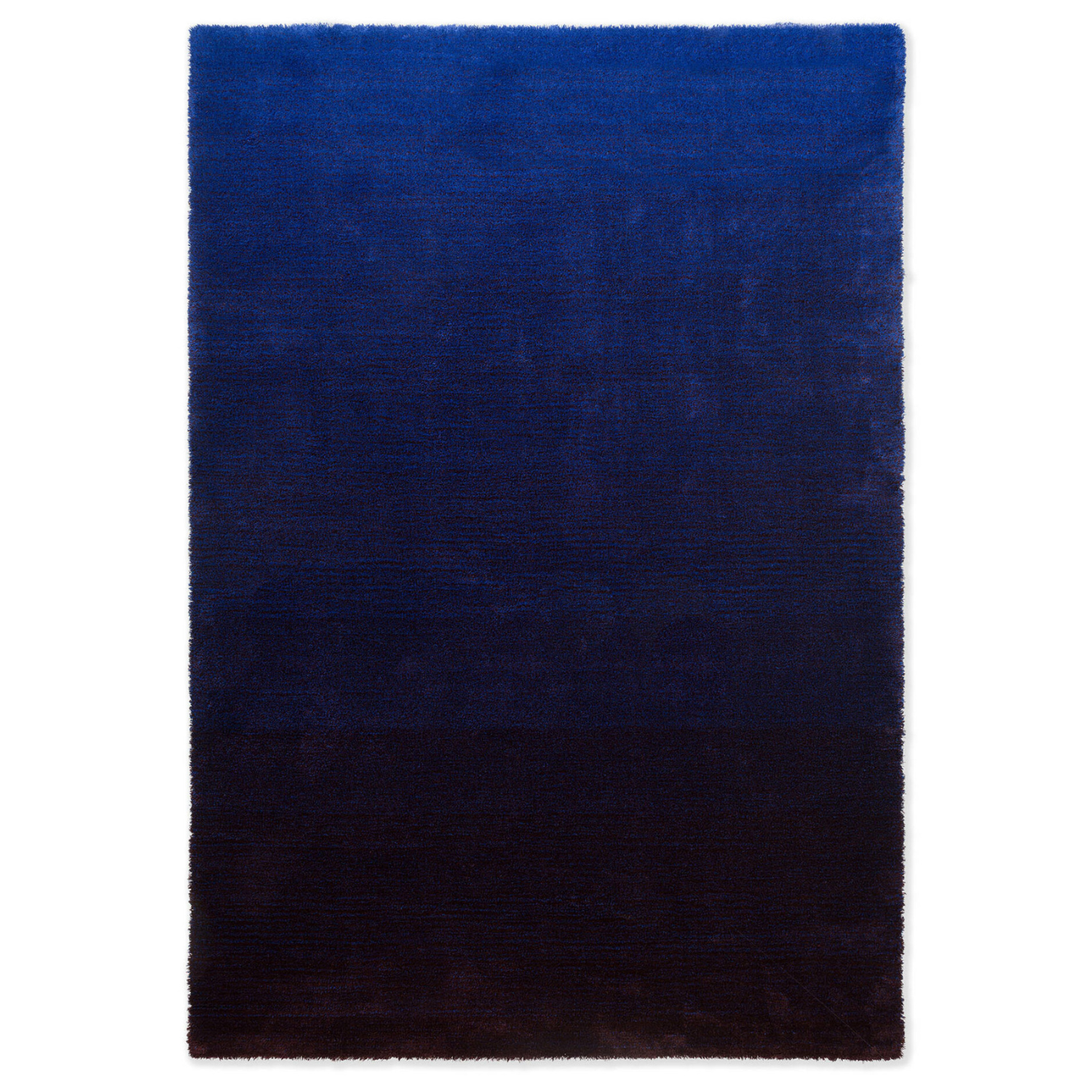 Shade low navy blue rug