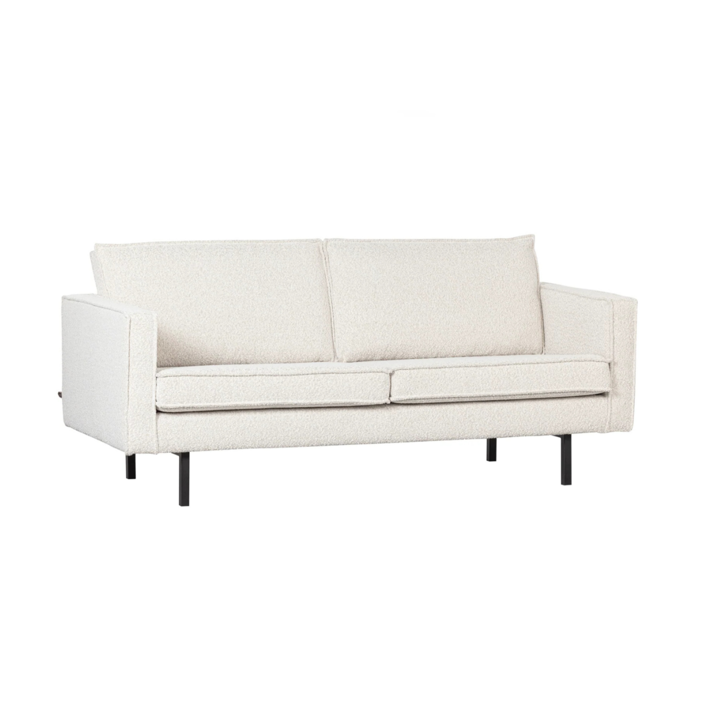 2.5-person sofa Rodeo cream bouclé