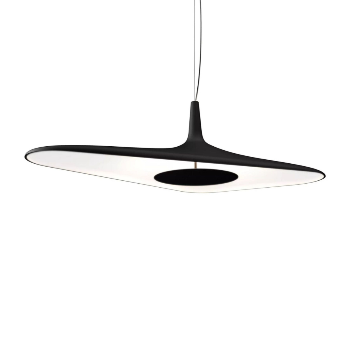 Black Soleil hanging lamp