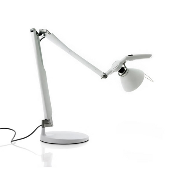 Fortebraccio white table lamp